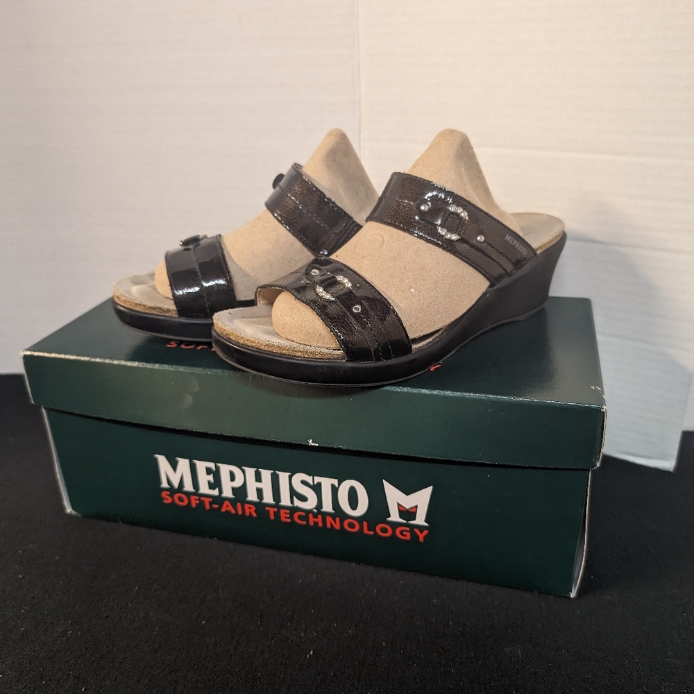Mephisto Deep Bronze Women's Sandals